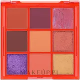 Палетка теней для век W7 Pressed Pigment Palette Jungle Colour 9 оттенков, оттенок Toucan — фото 1