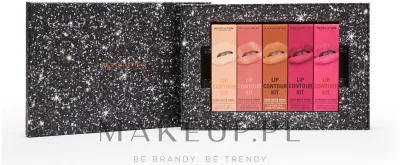 Набор для губ Makeup Revolution The Everything Lip Contour 5 жидких помад и 5 карандашей 5x3 мл+5x1 г