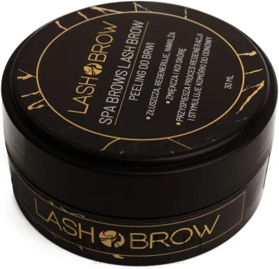 Пилинг для бровей Lash Brow Spa Brows с кофе, кокосом и маслом ши, 30 мл, Польша