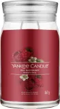 Ароматическая свеча Yankee Candle Red Raspberry / Красная малина в банке, 2 фитиля — фото 1