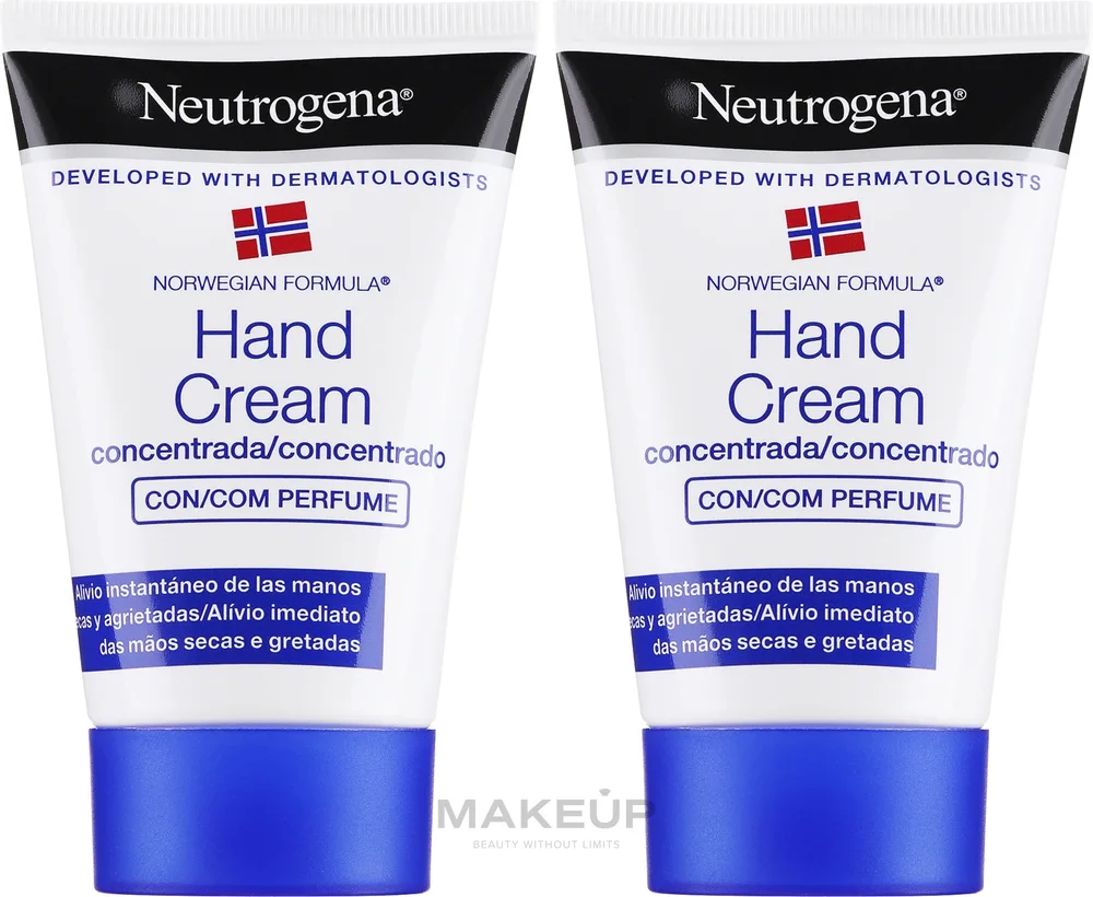 Крем для рук Neutrogena Norwegian Formula концентрированный, набор, 2 x 50 мл
