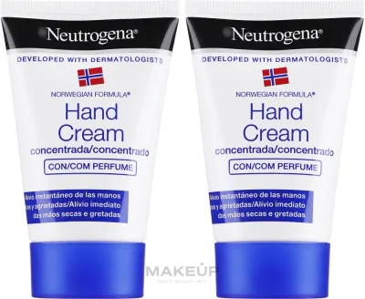 Крем для рук Neutrogena Norwegian Formula концентрированный, набор, 2 x 50 мл