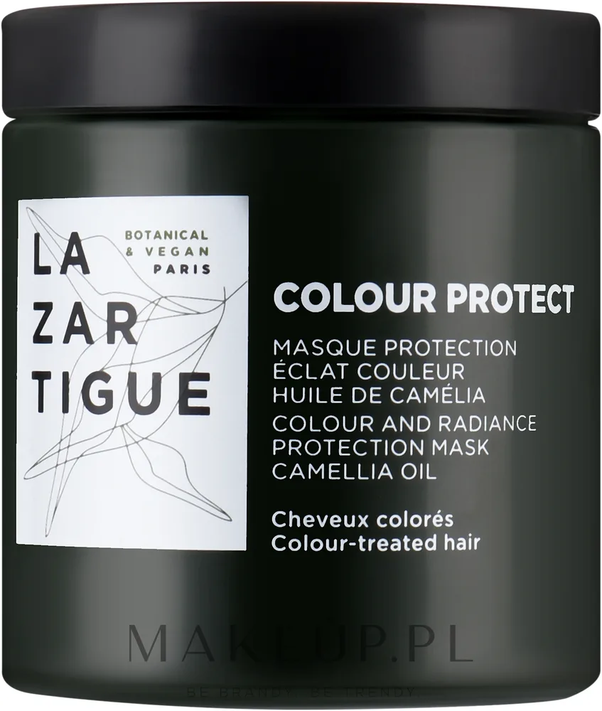 Маска для окрашенных волос Lazartigue Color Protect защита цвета, масло камелии, экстракт камелии, соя, бабассу, 250 мл
