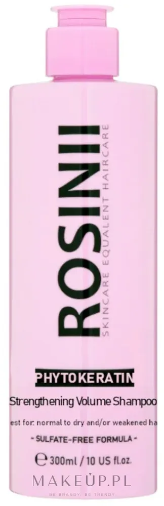 Укрепляющий шампунь для объёма Rosinii PhytoKeratin с эхинацеей, кофеином и протеином пшеницы, без сульфатов, 300 мл