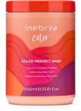 Маска для окрашенных волос Inebrya Color Perfect защита цвета, масло ши, экстракты водорослей, против вымывания пигмента — фото 3