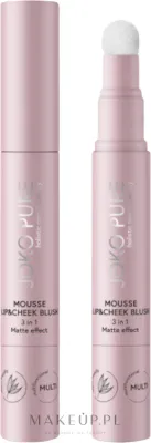 Румяна для лица Joko Pure Mousse Lip & Cheek 3 In 1