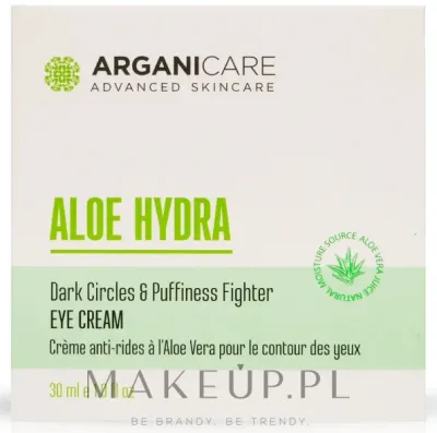 Крем для области вокруг глаз Arganicare Aloe Hydra с соком алоэ и скваленом 30 мл