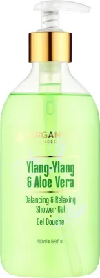 Гель для душа Arganicare Иланг-иланг и алоэ вера, 500 мл