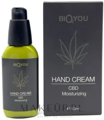 Крем для рук Bio2You CBD увлажняющий с маслом конопли и облепихой 50 мл