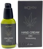 Крем для рук Bio2You CBD увлажняющий с маслом конопли и облепихой 50 мл — фото 1