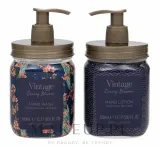 Набор Technic Cosmetics Vintage Cherry Blossom жидкое мыло для рук 360 мл и лосьон для рук 360 мл — фото 2