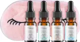 Набор Technic Cosmetics Vintage 4 эфирных масла лаванда мята эвкалипт жасмин и маска для сна 4x8 мл — фото 2