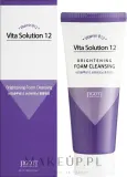Jigott Vita Solution 12 Brightening Foam осветляющая пенка с лакрицей одуванчиком и туей 180 мл — фото 2