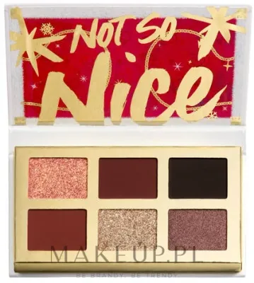 Палетка теней для век NYX Professional Makeup Mrs. Claus Eyeshadow Palette 6 оттенков