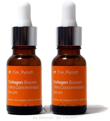 Набор сывороток Dr. Eve_Ryouth Collagen Booster с коллагеном конжаком и пептидом 2x15 мл