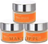 Набор из трех ночных кремов Dr. Eve_Ryouth Vitamin C + Hyaluronic с золотом и маслом ши 3x50 мл — фото 1