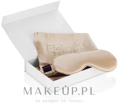 Набор Efektima Silk Sleep Set шелковая наволочка и маска для сна