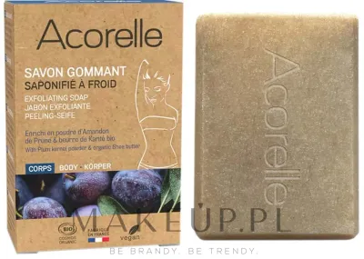 Отшелушивающее мыло для тела Acorelle Exfoliating Soap с пудрой косточек сливы, 100 г