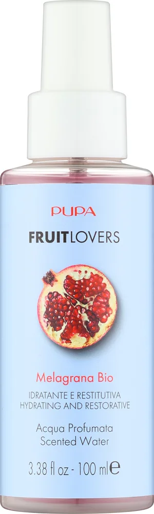 Ароматическая вода для тела Pupa Fruit Lovers Melagrana Pomegranate Scented Water