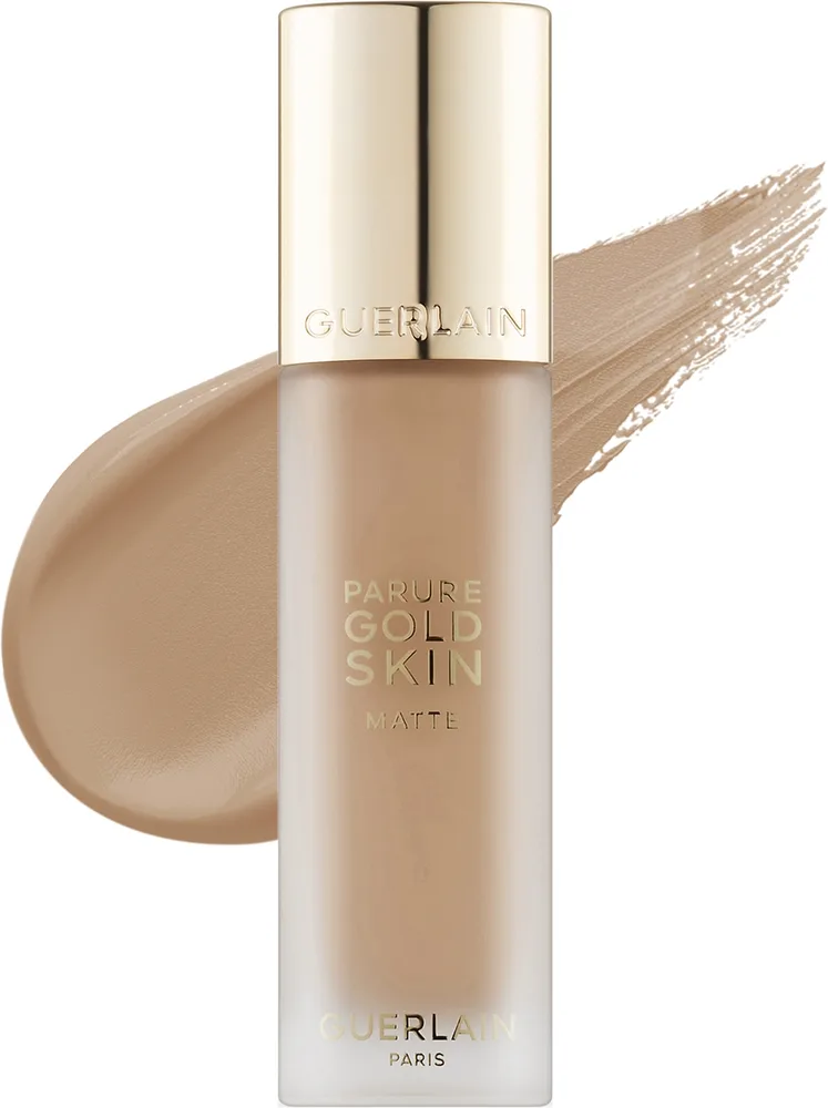 Тональный флюид Guerlain Parure Gold Skin Matte матирующий антивозрастной, 35 мл, оттенок 1N