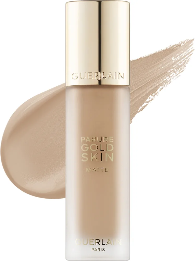 Тональный флюид Guerlain Parure Gold Skin Matte матирующий антивозрастной, 35 мл, оттенок 0N
