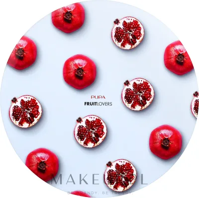 Набор для тела Pupa Fruit Lovers Pomegranate молочко для душа и твердый шампунь с гранатом 200 мл+60 г
