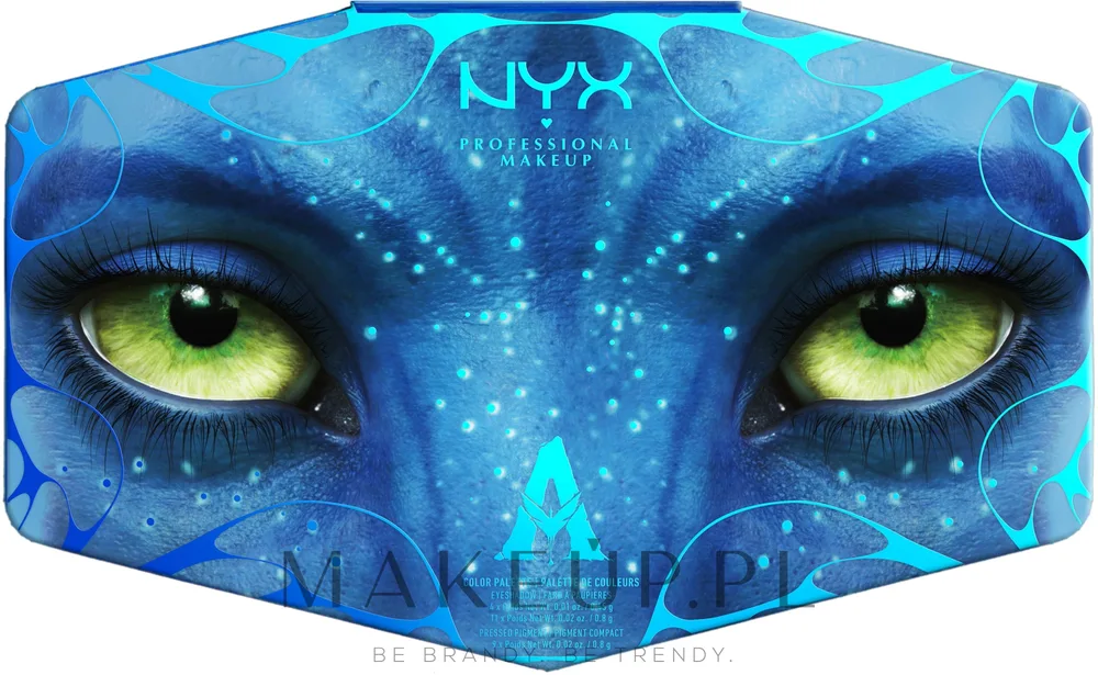 Палетка теней для век NYX Professional Makeup Avatar Color Palette 24 оттенка