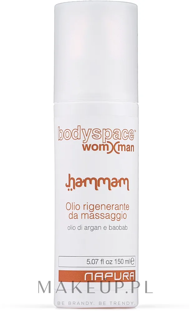 Массажное масло Napura Hammam Regenerating Oil с аргановым и розовым маслом