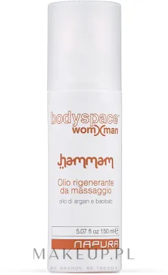 Массажное масло Napura Hammam Regenerating Oil с аргановым и розовым маслом