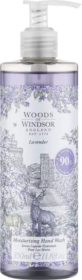 Увлажняющее жидкое мыло для рук Woods of Windsor Lavender с ароматом лаванды, 350 мл