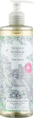 Увлажняющее жидкое мыло для рук Woods of Windsor White Jasmine с ароматом жасмина, 350 мл