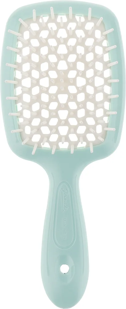 Щётка для волос Janeke Superbrush Small мятный с белым
