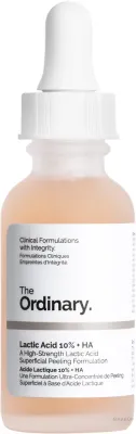 Сыворотка-пилинг для лица The Ordinary Lactic Acid 10% + HA 2% с молочной кислотой 30 мл