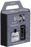 Мужской набор Jean Marc X Black дезодорант-спрей и лосьон после бритья с древесно-восточным ароматом 150+100 мл — фото 2