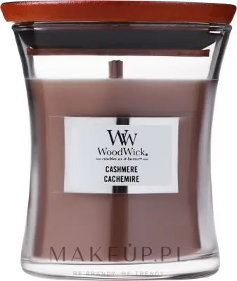 Ароматическая свеча WoodWick Cashmere / Кашемир в стекле