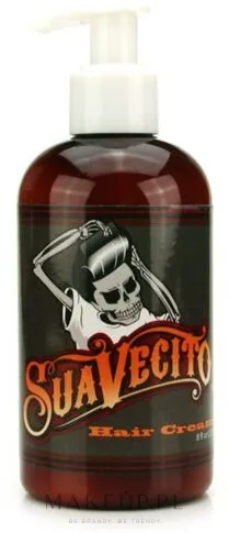Крем для укладки волос Suavecito Brilliantcreme лёгкой фиксации, блеск, с ланолином и воском, 237 мл