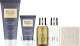 Мужской набор Baylis & Harding Black Pepper & Ginseng мыло гель для душа лосьон и бальзам после бритья 150 г+100+50 мл — фото 2