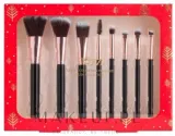 Набор кистей для макияжа Jozz Brush Collection 8 шт. с чехлом — фото 1