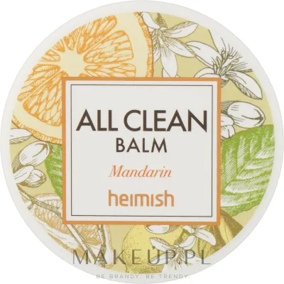Heimish All Clean Balm Mandarin очищающий бальзам для снятия макияжа с мандарином церамидами и папайей 120 мл