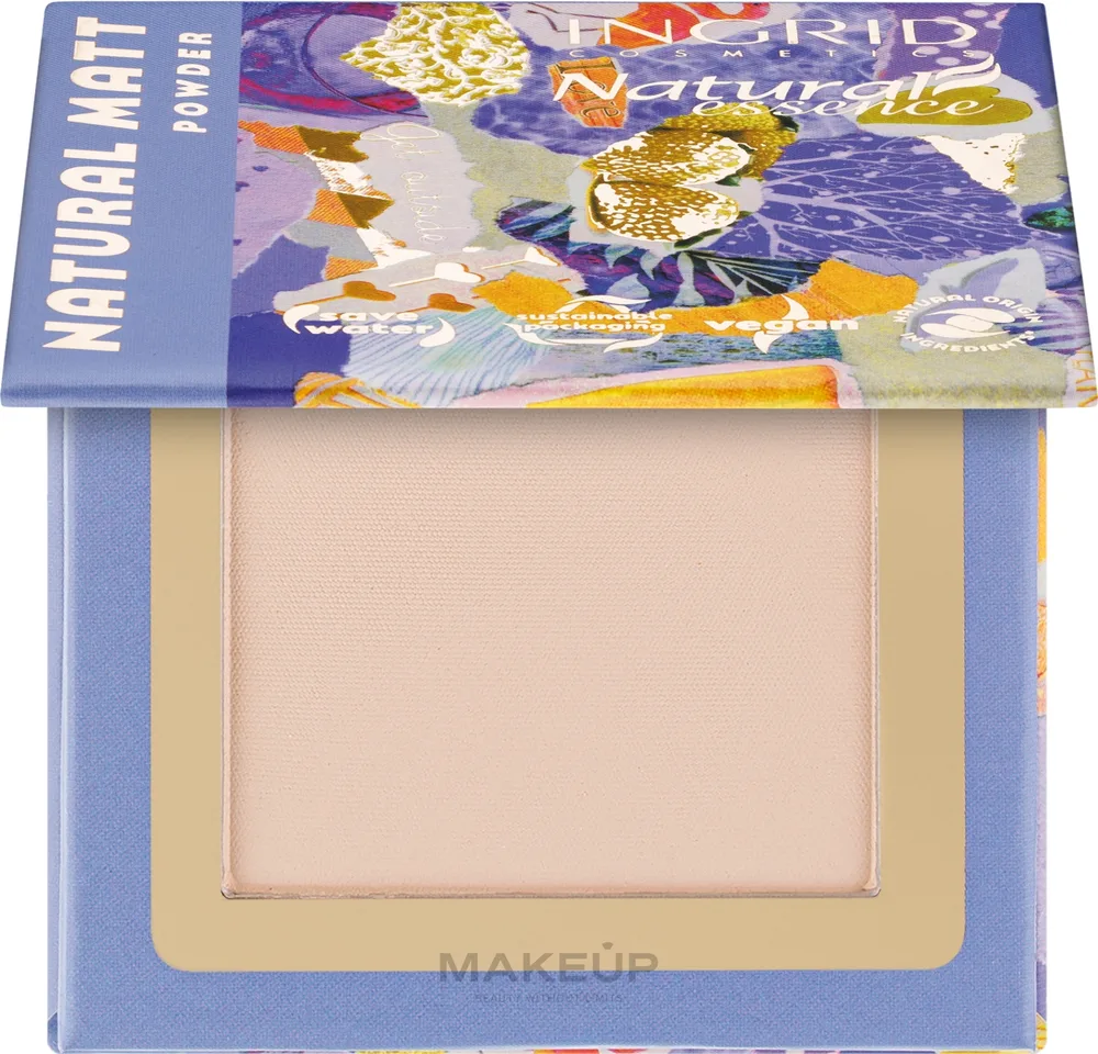 Матирующая пудра Ingrid Cosmetics Natural Essence Matt Powder для лица, 7 г