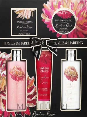 Baylis & Harding Baylis & Harding Boudoire Rose Set - Набор для тела Baylis and Harding Boudoire Rose гель для душа крем для ванны лосьон баттер и мыло с ароматом розы
