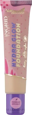 Тональная основа Ingrid Cosmetics Natural Essence Hydra Glow сияющая увлажняющая веганская, 30 мл