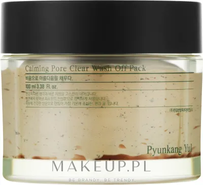Успокаивающая маска с глиной для сужения пор Pyunkang Yul Calming Pore Clear Wash Off Pack