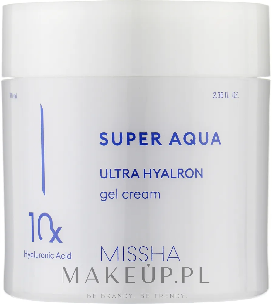 Крем-гель для лица увлажняющий Missha Super Aqua Hyalron гиалурон 70 мл