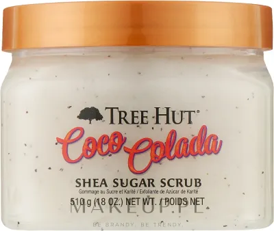Сахарный скраб для тела Tree Hut Coco Colada с маслом ши, 510 г