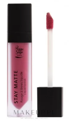 Жидкая помада для губ Peggy Sage Stay Matte Rouge levres Liquide матовая, стойкая, 6 мл, оттенок Sweet Pink