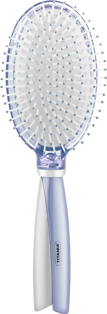 Массажная щётка для волос Titania Salon Professional Cushion Brush 24.5 см фиолетовый