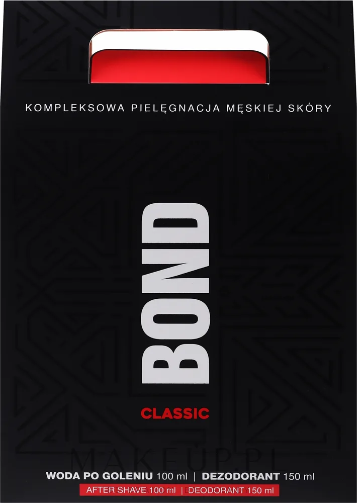 Мужской набор Bond Classic лосьон после бритья и дезодорант с мятой 100+150 мл