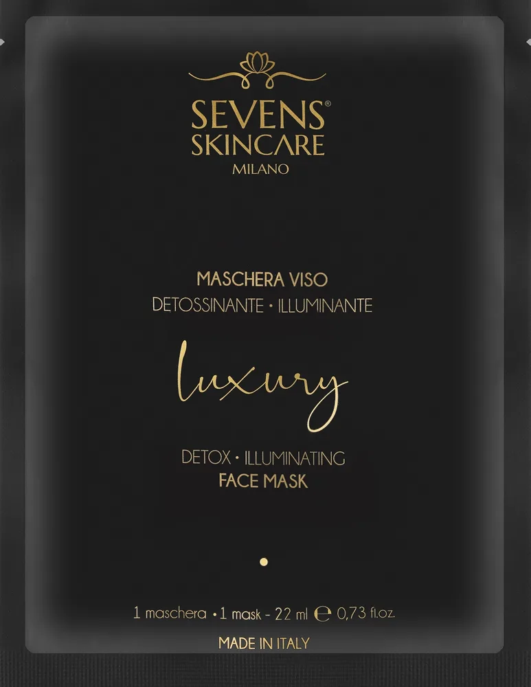 Детокс-маска для лица класса люкс Sevens Skincare Luxury Detox Face Mask