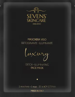 Детокс-маска для лица класса люкс Sevens Skincare Luxury Detox Face Mask